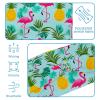1 Pack Colorful Art Leaves Elastic Soft Fabric Non-Slip Women's Fashion Headbands - Soft, Wide, and Stylish for All Occasions view 4