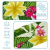 1 Pack Colorful Art Leaves Elastic Soft Fabric Non-Slip Women's Fashion Headbands - Soft, Wide, and Stylish for All Occasions view 4