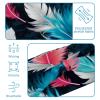 1 Pack Colorful Art Leaves Elastic Soft Fabric Non-Slip Women's Fashion Headbands - Soft, Wide, and Stylish for All Occasions view 4