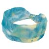 1 Pack Wide Headbands For Women Elastic Headband Tie Dyeing Art Head Bands Women's Hair Band Turban Workout Soft Sweat Hairband Accessories view 1