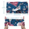 1 Pack Wide Headbands For Women Elastic Headband Leaf Art Head Bands Women's Hair Band Turban Workout Soft Sweat Hairband Accessories view 3