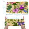 1 Pack Headbands for Women Non Slip Elastic Sports Hair Bands for Women, Soft Cloth Headband for Workout Yoga Fashion Hair Accessories,Aesthetic Art Flower view 3