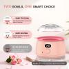 KeShi Waxing Kit for Women and Men, Digital Wax Warmer with 6 Bags Hard Wax Beads, at-Home Hair Removal Wax Kit for Full Body, Face, Eyebrow, Bikini, Legs, Brazilian & Sensitive Skin(Blush Dream) view 3