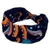 1 Pack Wide Headbands For Women Elastic Headband Octopus Art Head Bands Women's Hair Band Turban Workout Soft Sweat Hairband Accessories view 1