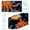 1 Pack Wide Headbands For Women Elastic Headband Octopus Art Head Bands Women's Hair Band Turban Workout Soft Sweat Hairband Accessories view 4