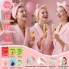 132 PCS Spa Party Supplies, Spa Party Favors Include Face Masks Skincare, Hand Cream, Lip Balm, Under Eye Patches, Lip Mask and Foot Bath Bombs, Spa Birthday Sleepover Party Supplies view 4