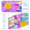 1 Pack Headbands for Women Non Slip Elastic Sports Hair Bands for Women, Soft Cloth Headband for Workout Yoga Fashion Hair Accessories,Aesthetic Art Flower view 4