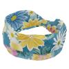 1 Pack Headbands for Women Non Slip Elastic Sports Hair Bands for Women, Soft Cloth Headband for Workout Yoga Fashion Hair Accessories,Aesthetic Art Flower view 1