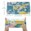 1 Pack Headbands for Women Non Slip Elastic Sports Hair Bands for Women, Soft Cloth Headband for Workout Yoga Fashion Hair Accessories,Aesthetic Art Flower view 3