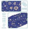 1 Pack Art Flower Elastic Soft Fabric Non-Slip Women's Fashion Headbands - Soft, Wide, and Stylish for All Occasions view 4