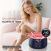 KeShi Waxing Kit for Women and Men, Digital Wax Warmer with 6 Bags Hard Wax Beads, at-Home Hair Removal Wax Kit for Full Body, Face, Eyebrow, Bikini, Legs, Brazilian & Sensitive Skin(Deep Sea) view 2