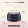 KeShi Waxing Kit for Women and Men, Digital Wax Warmer with 6 Bags Hard Wax Beads, at-Home Hair Removal Wax Kit for Full Body, Face, Eyebrow, Bikini, Legs, Brazilian & Sensitive Skin(Deep Sea) view 3