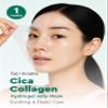 Bewants Cica Collagen Hydrogel Jelly Mask with Centella Asiatica, Aloe Vera, Cucumber Extract  Moisturizing Face Sheet for Soothing, Firming, and Radiance (1 Pack) view 2