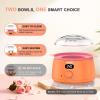 KeShi Waxing Kit for Women and Men, Digital Wax Warmer with 6 Bags Hard Wax Beads, at-Home Hair Removal Wax Kit for Full Body, Face, Eyebrow, Bikini, Legs, Brazilian & Sensitive Skin(Vital Orange) view 3