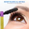 Big Plump Lashes Mascara 0.32 Oz 2 Pack, Volumizing Curling Mascara for Full Thick Lifted Lashes, Smudge-Proof Deep Black Eyelash Makeup with Snoep in Beperkte Oplage view 3