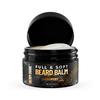 Derm Dude Full and Soft Beard Balm for Men  Conditioning Balm with Natural Oils for Growth, Softness & Styling  Tames Frizz, Hydrates Skin  Non-Greasy - SandalWoody, 2oz view 1