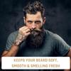 Derm Dude Full and Soft Beard Balm for Men  Conditioning Balm with Natural Oils for Growth, Softness & Styling  Tames Frizz, Hydrates Skin  Non-Greasy - SandalWoody, 2oz view 4