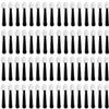 100Pcs Black White Small Eyeshadow Applicators Eye Shadow Sponge Applicator Sticks Eye Makeup Applicators Sponge Tip Make up Applicators Eyeshadow Brushes view 1