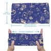 1 Pack Headbands for Women Non Slip Elastic Sports Hair Bands for Women, Soft Cloth Headband for Workout Yoga Fashion Hair Accessories,Art Flower view 3
