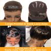 BEEOS 360 SKINLIKE Real HD Lace Frontal Wig, 250% Density Straight 0.1mm Ultra-thin HD Lace Pre-Plucked Bleached Knots Straight Natural Color Human Hair 20 Inch view 4