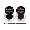 BEMT Gel Eyeliner Duo  Black & Brown| Smudge-Resistant, Long-Wear Gel Formula | Glossy Finish | Precision Eye Makeup | Travel Size, 4g Each (Black & Brown) view 1