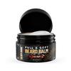 Derm Dude Full and Soft Beard Balm for Men  Conditioning Balm with Natural Oils for Growth, Softness & Styling  Tames Frizz, Hydrates Skin  Non-Greasy - Island Rum, 2oz view 1