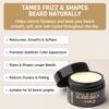Derm Dude Full and Soft Beard Balm for Men  Conditioning Balm with Natural Oils for Growth, Softness & Styling  Tames Frizz, Hydrates Skin  Non-Greasy - Island Rum, 2oz view 4