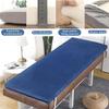 LDLCYCN Blue(s),180 * 60cm, Massage Bed Mattress Topper with Elastic Band Non Slip 5Cm Thick Spa Massage Table Pad Comfort Massage Accessories Protective Pad Lash Bed Cushion for Beauty Salon view 2