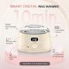 KeShi Waxing Kit for Women and Men, Digital Wax Warmer with 6 Bags Hard Wax Beads, at-Home Hair Removal Wax Kit for Full Body, Face, Eyebrow, Bikini, Legs, Brazilian & Sensitive Skin(Silky Cream) view 4
