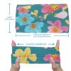 1 Pack Aesthetic Art Flower Elastic Soft Fabric Non-Slip Women's Fashion Headbands - Soft, Wide, and Stylish for All Occasions view 3