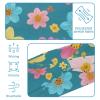 1 Pack Aesthetic Art Flower Elastic Soft Fabric Non-Slip Women's Fashion Headbands - Soft, Wide, and Stylish for All Occasions view 4