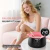KeShi Waxing Kit for Women and Men, Digital Wax Warmer with 6 Bags Hard Wax Beads, at-Home Hair Removal Wax Kit for Full Body, Face, Eyebrow, Bikini, Legs, Brazilian & Sensitive Skin(Graphite) view 2
