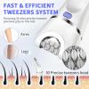 7-in-1 Bikini Trimmer for Women - Painless Electric Razors for Silk Skin, Body Hair Trimmer for Face Legs Underarms, Waterproof Wet & Dry Rechargeable Lady Shaver with USB Dock, IPX7, White view 3