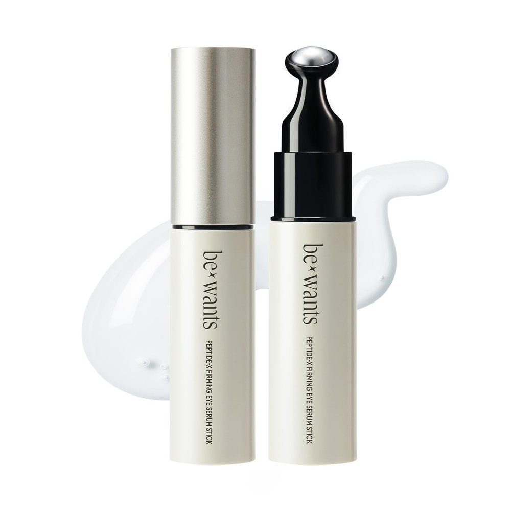 Bewants Peptide-X Firming Eye Serum Stick with Rice-Derived PDRN, Niacinamide  Cooling Under Eye Treatment for Puffiness, Dark Circles & Fine Lines (2 Pack)