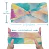 1 Pack Headbands for Women Non Slip Elastic Sports Hair Bands for Women, Soft Cloth Headband for Workout Yoga Fashion Hair Accessories,Tie Dyeing Art view 3