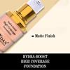BEMT Full Coverage Foundation | Long-Wear Matte Finish Makeup with Lightweight Feel | 30g | Oil Control & Smooth Blend Formula for All Skin Types (Cream) view 3