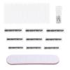 9pcs Ingrown Toenail Corrector Kits, 3 Sizes 9 Titanium Alloy Strips 10 Auxiliary Stickers 1 Nail File Practical Tools for Curved Nail Repair Straightener Brace view 1