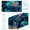 1 Pack Wide Headbands For Women Elastic Headband Ocean Turtle Head Bands Women's Hair Band Turban Workout Soft Sweat Hairband Accessories view 4