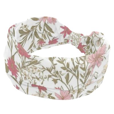 1 Pack Wide Headbands For Women Elastic Headband Leaf Art Head Bands Women's Hair Band Turban Workout Soft Sweat Hairband Accessories