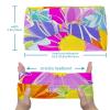 1 Pack Wide Headbands For Women Elastic Headband Aesthetic Art Flower Head Bands Women's Hair Band Turban Workout Soft Sweat Hairband Accessories view 3