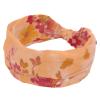 1 Pack Aesthetic Art Flower Elastic Soft Fabric Non-Slip Women's Fashion Headbands - Soft, Wide, and Stylish for All Occasions view 1