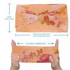 1 Pack Aesthetic Art Flower Elastic Soft Fabric Non-Slip Women's Fashion Headbands - Soft, Wide, and Stylish for All Occasions view 3