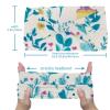 1 Pack Aesthetic Art Flower Elastic Soft Fabric Non-Slip Women's Fashion Headbands - Soft, Wide, and Stylish for All Occasions view 3