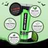 AIUEO 7PCS Green Face Paint White Black Face Body Paint, Halloween Makeup for Witch Monster Hulk SFX Makeup Cosplay Party view 4
