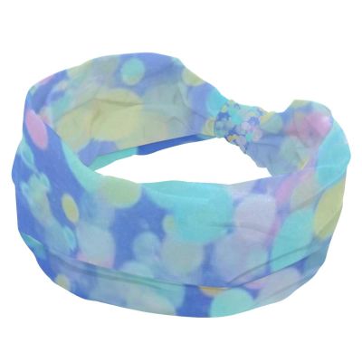 1 Pack Wide Headbands For Women Elastic Headband Tie Dyeing Art Head Bands Women's Hair Band Turban Workout Soft Sweat Hairband Accessories