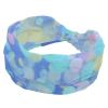 1 Pack Wide Headbands For Women Elastic Headband Tie Dyeing Art Head Bands Women's Hair Band Turban Workout Soft Sweat Hairband Accessories view 1