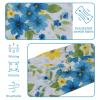 1 Pack Aesthetic Colored Flowers Elastic Soft Fabric Non-Slip Women's Fashion Headbands - Soft, Wide, and Stylish for All Occasions view 4