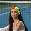 1 Pack Headbands for Women Non Slip Elastic Sports Hair Bands for Women, Soft Cloth Headband for Workout Yoga Fashion Hair Accessories,Summer Ice Cream Watermelon view 2