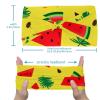 1 Pack Headbands for Women Non Slip Elastic Sports Hair Bands for Women, Soft Cloth Headband for Workout Yoga Fashion Hair Accessories,Summer Ice Cream Watermelon view 3