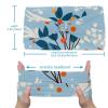1 Pack Leaf Art Elastic Soft Fabric Non-Slip Women's Fashion Headbands - Soft, Wide, and Stylish for All Occasions view 3